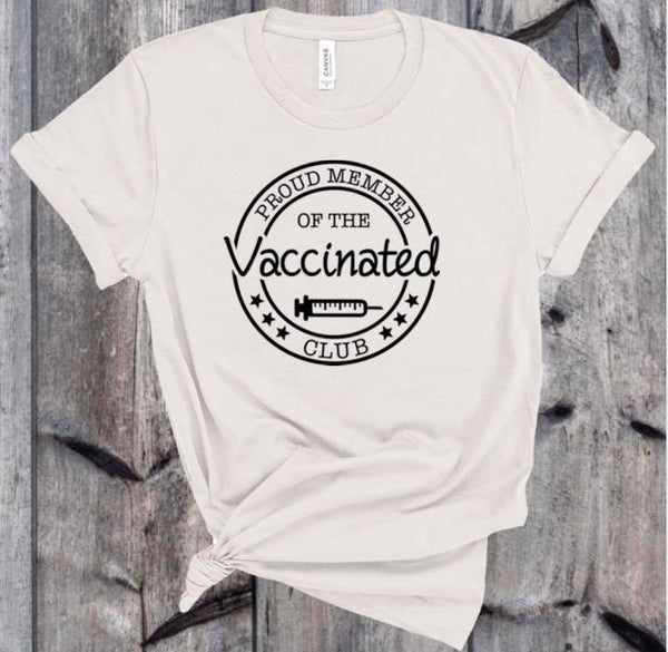 PROUD MEMBER OF THE VACCINATED