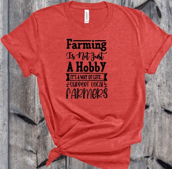 FARMING IS NOT JUST A  HOBBY