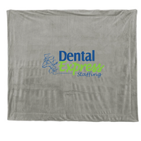 Dental Express Sherpa Blanket  50x60 inches