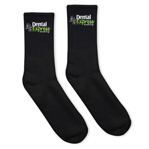 Dental Express Unisex crew socks